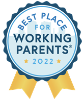Best Place 4 Working Parents Badge